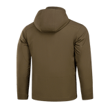 M-Tac Flash Jakke set bagfra, letvægtsjakke ideel til sport og udendørsaktiviteter uden velcrofelter, foldbar og komfortabel.