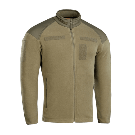 M-Tac Combat Fleece Jakke i innovativ Himates fleece med vindtætte indsatser, designet til varme og komfort.