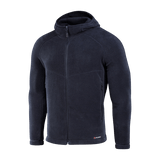 M-Tac Sprint Fleece Sweatshirt Polartec i sort med hætte og lynlås, lavet af holdbart og varmt Polartec® 200 Series fleece.
