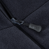 Nærbillede af lynlåsen på M-Tac Sprint Fleece Sweatshirt Polartec i holdbart fleece-materiale.