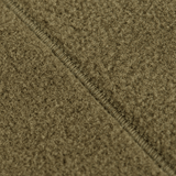 Detalje af M-Tac Sprint Fleece Sweatshirt Polartec, viser den bløde, holdbare Polartec 200 Series fleece i olivenfarvet stof.