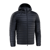 M-Tac Stalker Gen.III Jakke i sort, moderne design med hætte og G-LOFT isolering, ideel til koldt vejr, høj kvalitet YKK lynlåse