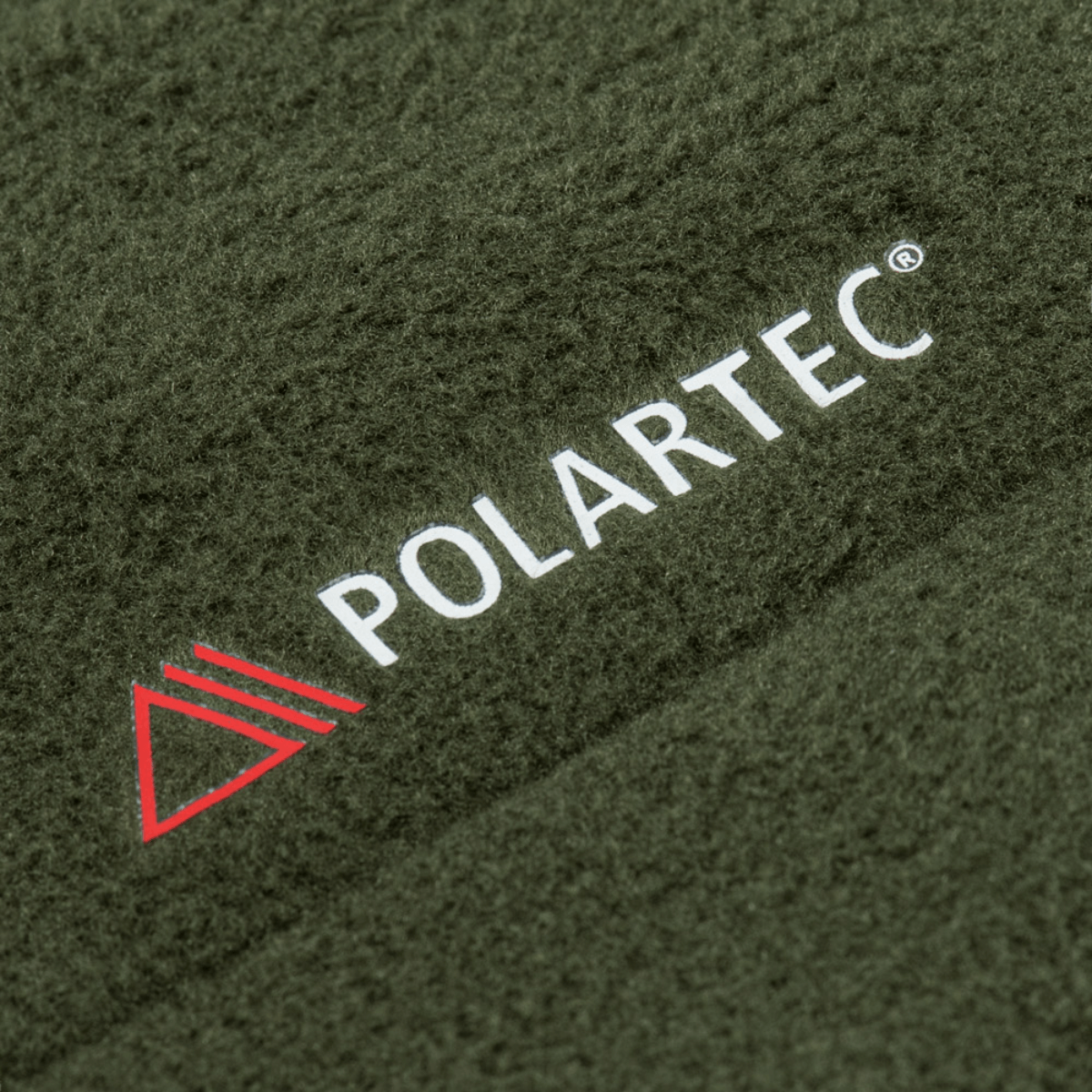 M-Tac Combat Fleece Polartec Jakke i grøn Polartec® stof med logo