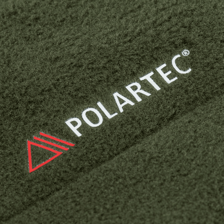M-Tac Combat Fleece Polartec Jakke i grøn Polartec® stof med logo