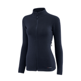 M-Tac Sweater Nord Fleece Polartec Dame i sort farve med YKK-lynlås og stand-up krave, lavet af Polartec® 200 Series fleece til kvinder.