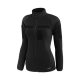 M-Tac Combat Fleece Jakke Polartec Dame i sort til kvinder, militæret jakke med høj komfort og funktionalitet. Polartec materiale til taktisk brug.