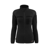 M-Tac Combat Fleece Jakke Polartec Dame i sort til militært brug