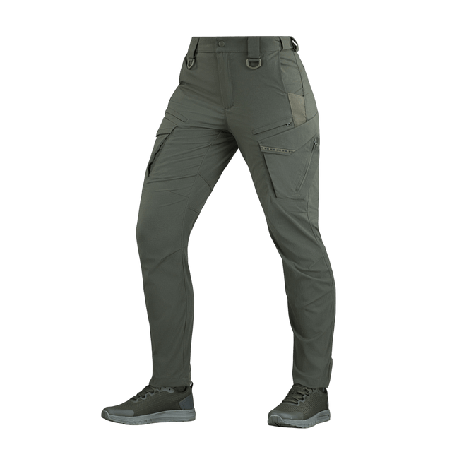 M-Tac Bukser Aggressor Summer Flex Dame i let Rip-Stop nylon med elastan til komfort og bevægelse, ideel til taktisk brug og aktiv fritid.