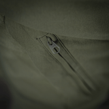 Nærbillede af YKK-lukning på M-Tac Bukser Aggressor Summer Flex Dame med Rip-Stop nylonstof