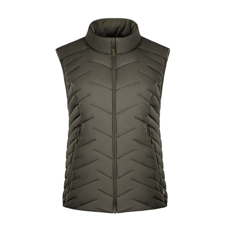 M-Tac Stalker Gen. III Primaloft Jakke til kvinder, funktionel vest i slidstærk, vandafvisende nylon, fremhæver feminin pasform.