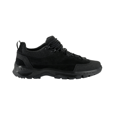 M-Tac Tactical Sneakers Patrol R Vent i sort, ideelle til trekking, outdoor-aktiviteter og daglig brug. Kombinerer ruskind og 3D-mesh.