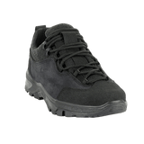 M-Tac Tactical Sneakers Patrol R Vent i sort læder og 3D-mesh ideel til trekking, løb og udendørs aktiviteter med skridsikker sål.
