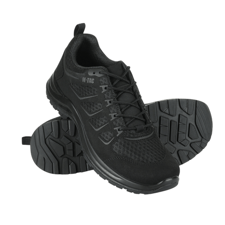 M-Tac Tactical Sneakers IVA sorte lette sneakers til trekking og udendørs brug med åndbar mesh og forstærket tå og hæl