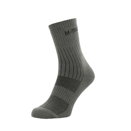 M-Tac Sokker Mk.1 med komfort og støtte til lange gåture, polstret tå og hæl forhindrer gnidning, med svangstøtte og ventilation.