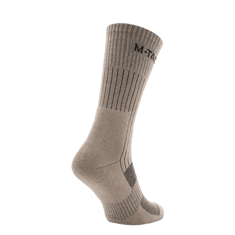 M-Tac Høje Sokker Mk.2 i beige farve med termozoner og støddæmpende zoner for maksimal komfort under trekking og intens aktivitet.
