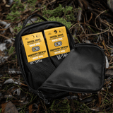 M-Tac Sokker Winter Wool i en sort taske, perfekte til kolde vejrforhold med merinould for varme og komfort.