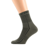M-Tac Letvægtssokker Mk.3 i olivengrøn farve, ideelle til sommer trekking med ergonomisk design og åndbare materialer