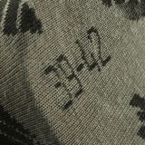 M-Tac Letvægtssokker Mk.3 Mortar Bombs detaljevisning af materiale med åndbare egenskaber, velegnet til vandring og trekking om sommeren.