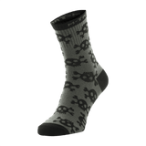 M-Tac Letvægtssokker Mk.3 Pirate Skull, ergonomiske sommertrekkingsokker med piratdesign, perfekte til sommerbrug og hverdag.