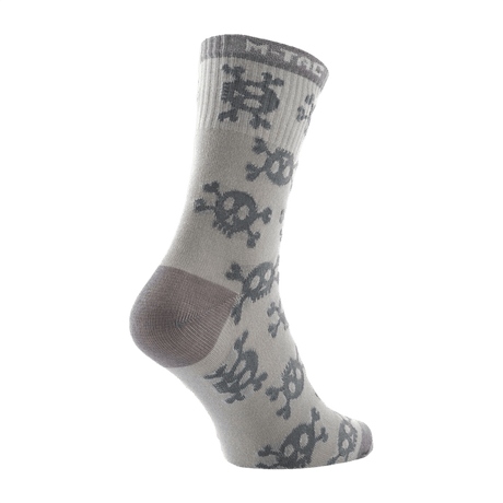 M-Tac Letvægtssokker Mk.3 Pirate Skull med piratskalle-design, ideel til sommer trekking, let og åndbar med optimal pasform