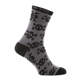M-Tac Letvægtssokker Mk.3 Pirate Skull med dødningehoveddesign, perfekte til trekking, vandring og hverdagsbrug om sommeren.