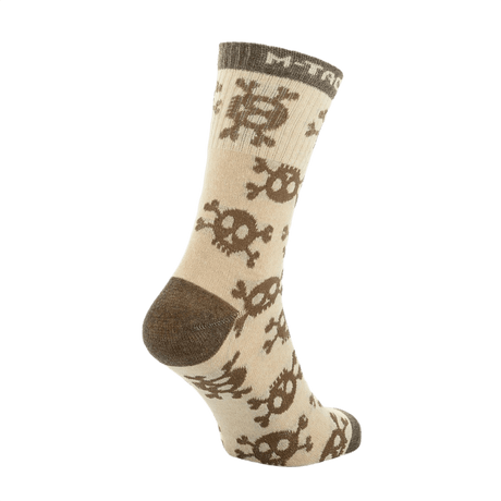 M-Tac Letvægtssokker Mk.3 Pirate Skull, lette sommertrekkingsokker med piratmønster, optimal komfort og pasform, åndbare materialer