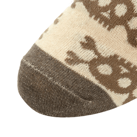 M-Tac Letvægtssokker Mk.3 Pirate Skull afbildning med piratkranie design, perfekte til trekking og hverdag i åndbare, lette materialer.