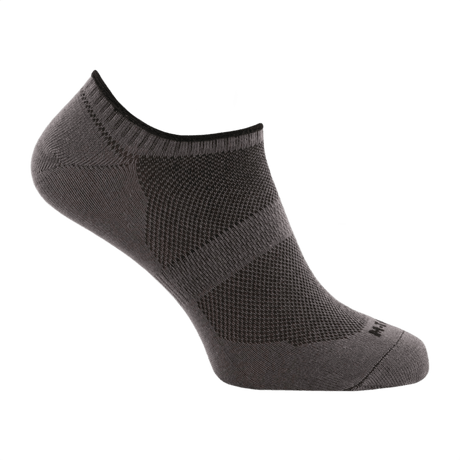 Grå M-Tac Let Sommersokker til løb, med åndbart materiale og ergonomisk design, korte og elastiske til optimal komfort i varmt vejr.