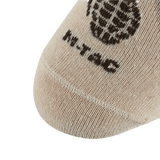 M-Tac Let Sommersokker Grenader nærbillede af tå med logo