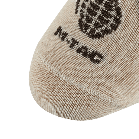 M-Tac Let Sommersokker Grenader nærbillede af tå med logo