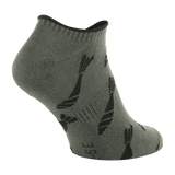 Mørkegrå M-Tac Let Sommersokker Morter Bomber, ergonomisk design til sport og udendørs aktiviteter, med unikt bombermønster.