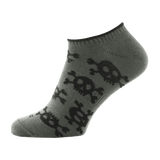 M-Tac Let Sommersokker Pirate Skull med ergonomisk pasform og åndbart materiale, ideel til løb og udendørs aktiviteter i varmt vejr.