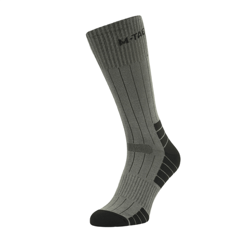 M-Tac Taktiske Sokker Ranger med anatomisk pasform og god ventilation, ideel til hverdagsbrug og udendørs aktiviteter.