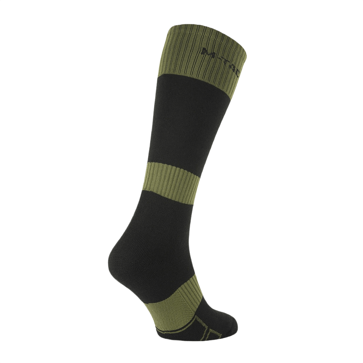 M-Tac Vinter Sokker til mænd med termozoner, anatomisk pasform og elastisk kant i sort og grøn, ideelle til kolde sæsoner.