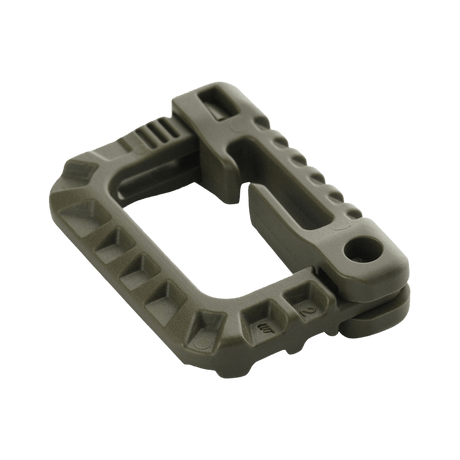 M-Tac Plast Karabin i let ABS-plast til nem fastgørelse på vest eller bælte. Praktisk og holdbar, ikke egnet til klatring.