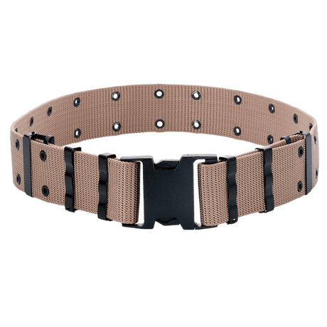 M-Tac Pistolbælte i nylon med plastikspænde, designet til taktisk brug, inspireret af amerikansk militærbælte fra 1980'erne.