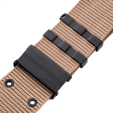 M-Tac Pistolbælte i nylon med plastikspænde, inspireret af amerikansk militærbælte fra 1980'erne, velegnet til taktisk brug.