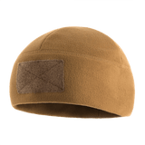 M-Tac Fleece Tactical Watch Cap Beanie m. Patch Panel til koldt vejr, lavprofil-design, fleece 270 g/m², let og hurtigtørrende