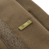 M-Tac Fleece Tactical Watch Cap Beanie m. Patch Panel i tæt på fleece materiale, ideel til taktisk brug i koldt vejr