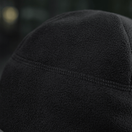 M-Tac Watch Cap Elite Fleece Beanie Hat Slimtex i sort med fleece materiale og low-profile design til koldt vejr og taktisk brug