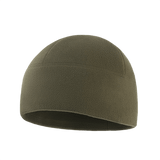 M-Tac Watch Cap Elite Fleece Beanie Hat Slimtex i olivengrønt fleece materiale, ideel til taktisk og udendørs brug i koldt vejr.
