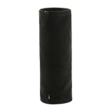 M-Tac Fleece Neck Gaiter med Snor i sort fleece materiale med justerbar snor, alsidigt tilbehør til koldt vejr, dimensioner 47 x 25 cm.