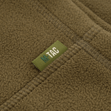 M-Tac Fleece Neck Gaiter med Snor i brun fleece materiale med logo syning, 260 g/m² polyester, justerbar for optimal komfort.