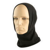 M-Tac Bomuld Tube Scarf multifunktionel halsedisse i sort på mannequin, ideel til aktiv fritid og taktisk brug, 100% bomuld.