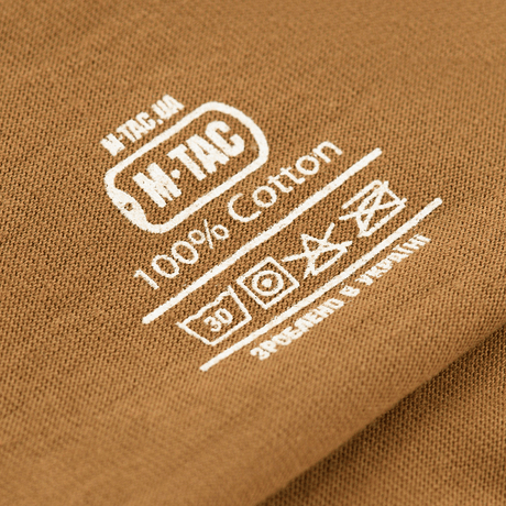 M-Tac Bomuld Tube Scarf med bomuldsmærke og plejeinstruktioner