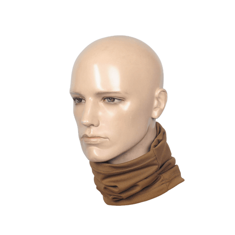 M-Tac Sweating Ninja-Balaclava på mannequin, ideel til udendørs aktiviteter, beskytter mod støv og holder huden tør, lavet af 100% polyester.