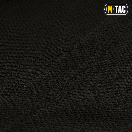 Detalje af polartec® power dry stof fra M-Tac Sweater-Ninja-Balaclava Premium med flade sømme for komfort.