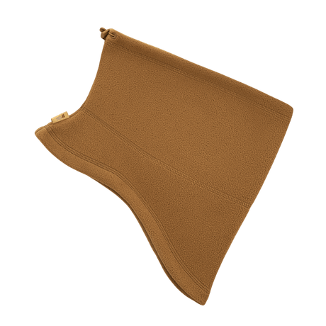 M-Tac Anatomisk Snood Justerbar Elite Fleece (320 g/m²) i brun, justerbar halsedisse til beskyttelse mod kulde, vind og støv.