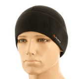 M-Tac Fleece Watch Cap Light Polartec sort vinterhue lavet af premium mikro fleece, velegnet til kolde vejrforhold og beskytter mod vind.