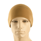 M-Tac Fleece Watch Cap Light Polartec i brun, vinterhue i Micro Series fleece, holdbar og varm, perfekt til vinterbrug.